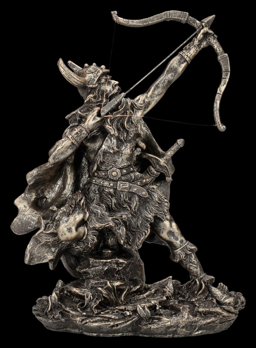 Viking Figure - Arvid With Arrow And Bow - Viking Decor Warrior Gift