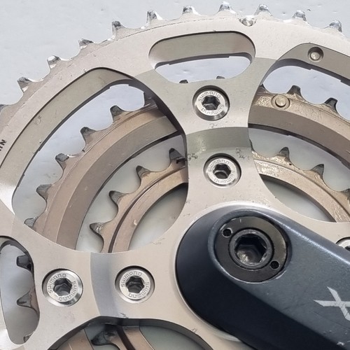 Shimano XTR FC-M952 Kettensatz Kurbeln Kurbelgarnitur 46/34/24 Ringe 175mm Arme - Bild 14 von 24