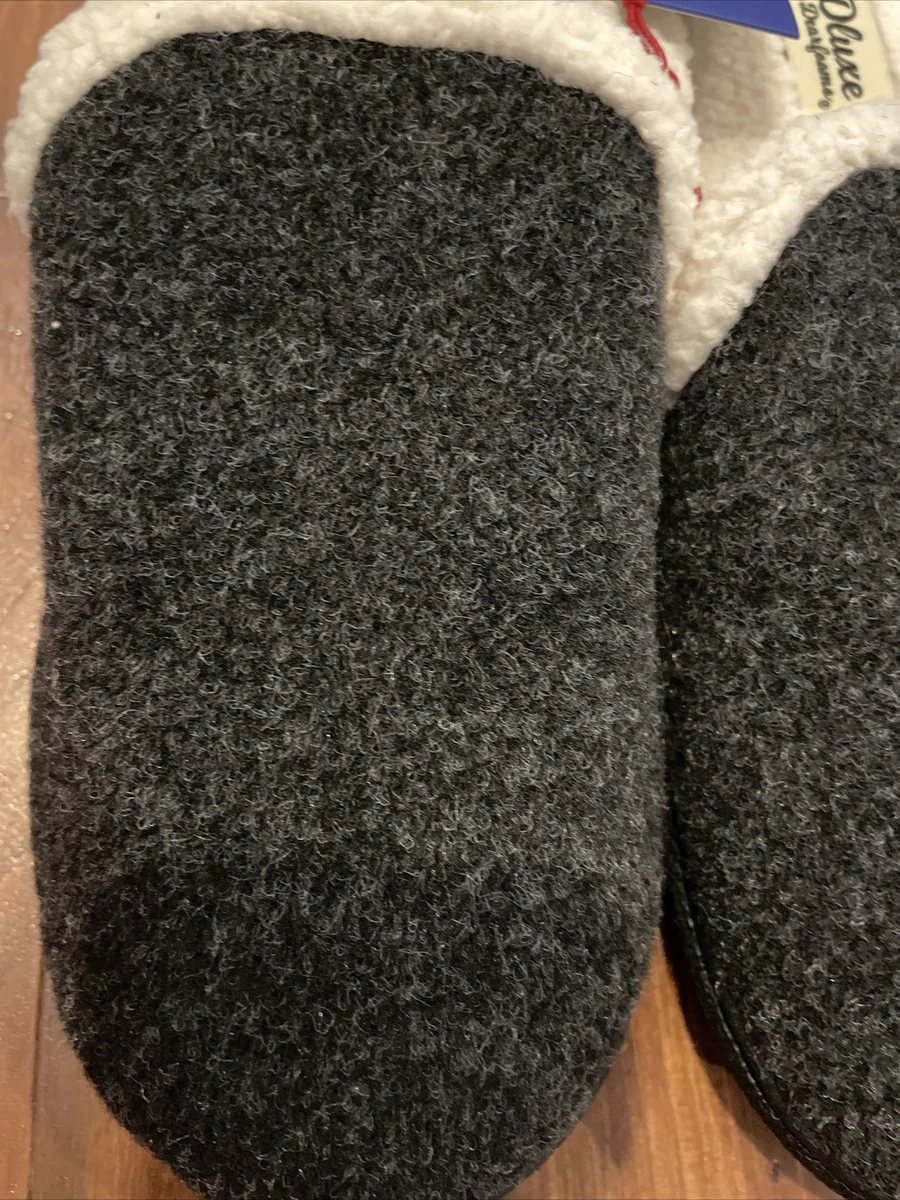 Women's dluxe by dearfoams maci best sale slippers