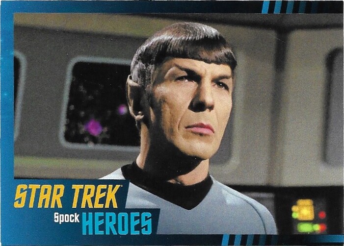 Spock Data Card Spock - 2013 Star Trek Heroes & Villains The Original Series Card #2 | eBay