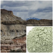 French Green Clay 8oz, Soap making supplies, DIY-Cosmetics, and Masks