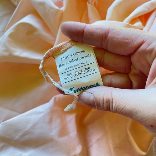 fieldcrest fitted sheet twin solid 