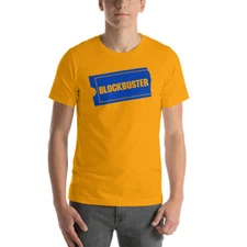 Blockbuster Video Gold Graphic Tee Shirt Unisex t-shirt