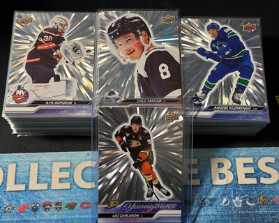 2023-24 Upper Deck Series 2 Outburst Silver Vets/Young Guns U-Pick!