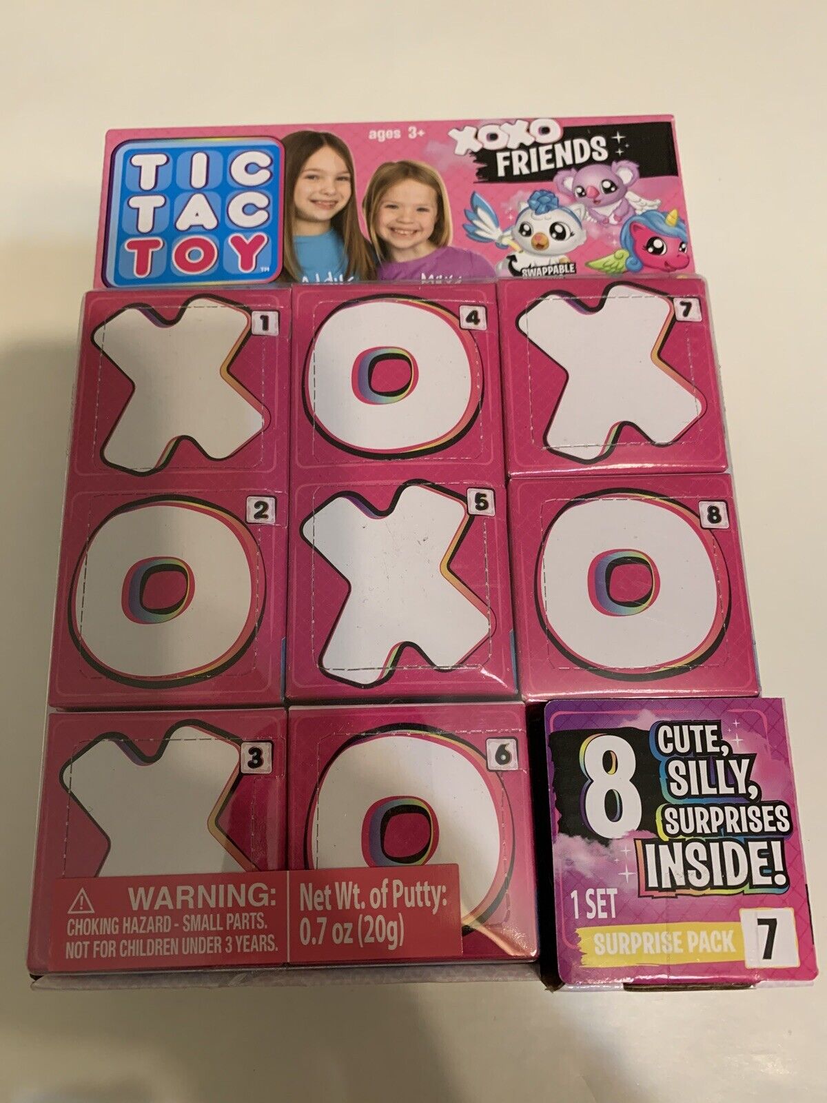 Tic Tac Toy XOXO FRIENDS Multi Pack Surprise, Pack 1 of 12 