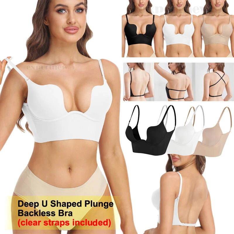 Backless Bra Clear Strap