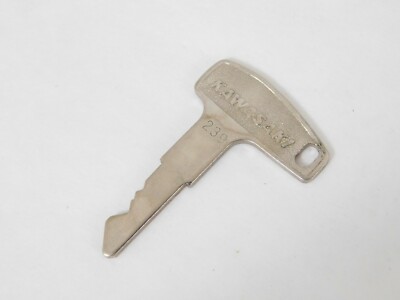 Kawasaki G3SS G3TR F5 F8 F81M KH100 KV100 Cut Ignition Key # 239
