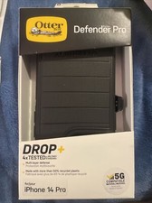 OtterBox Defender Series Pro Case With Holster for iPhone 14 6.1" Only - Black