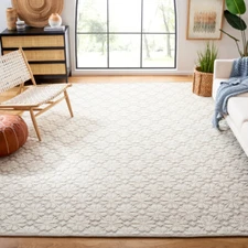 SAFAVIEH Vermont Collection VRM106A Handwoven Ivory Rug