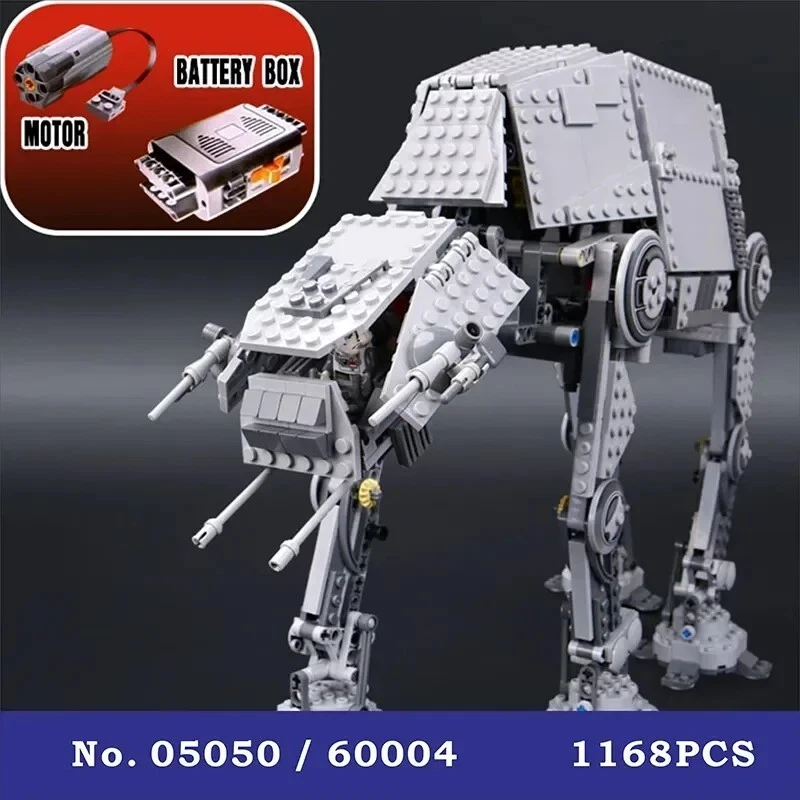 1168 PCS 05050 Motorized 10178 Walking AT AT Model Building Set eBay