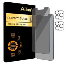 Ailun 2Pack Privacy Screen Protector for iPhone 13 Pro Max 6.7 inch + 2 Pack ...