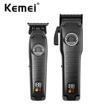 Professional Barber Fade Clippers 0mm Zero Gapped Hair Trimmer for Men