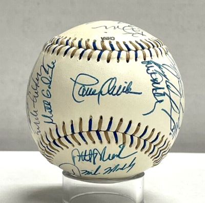 astrostuffs bright サイン 2000 Houston Astros Team Signed Logo Baseball BAS Beckett (29