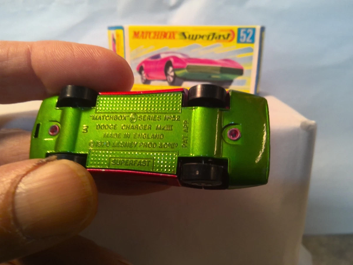 Matchbox Dodge Pink Vintage Manufacture Diecast Cars, Trucks