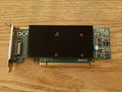 Genuine Matrox MXG-M9140 PCIe x16 512MB 4 x DVI Support Graphics Card Tested
