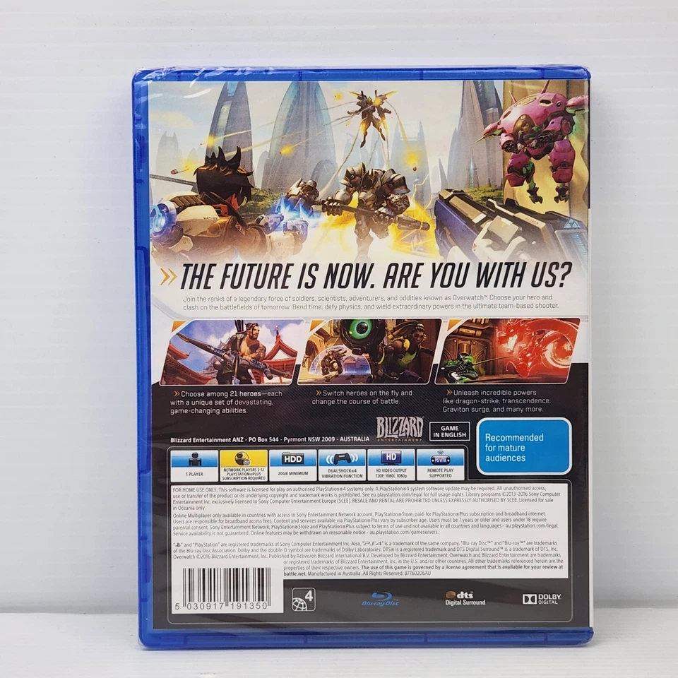 Overwatch: Origins Edition PS4 PlayStation 4 Videogame Blizzard Entertainment - Image 2 of 4