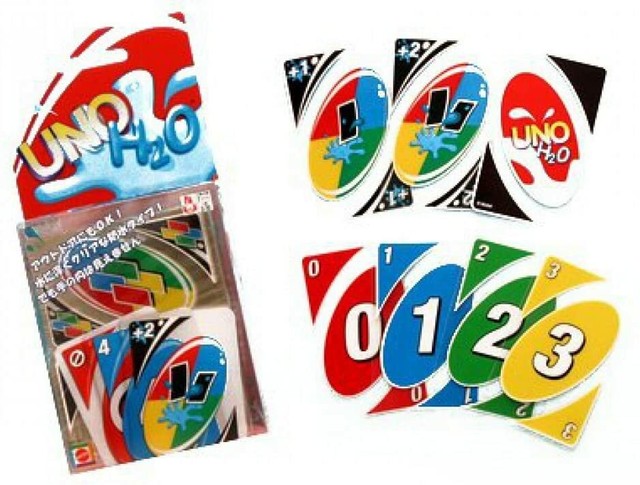 Uno H2o Card Game Mattel Us Seller For Sale Online Ebay