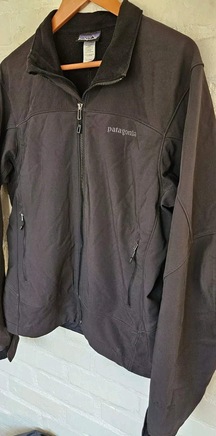 patagonia adze polartec windbloc soft shell full zip jacket