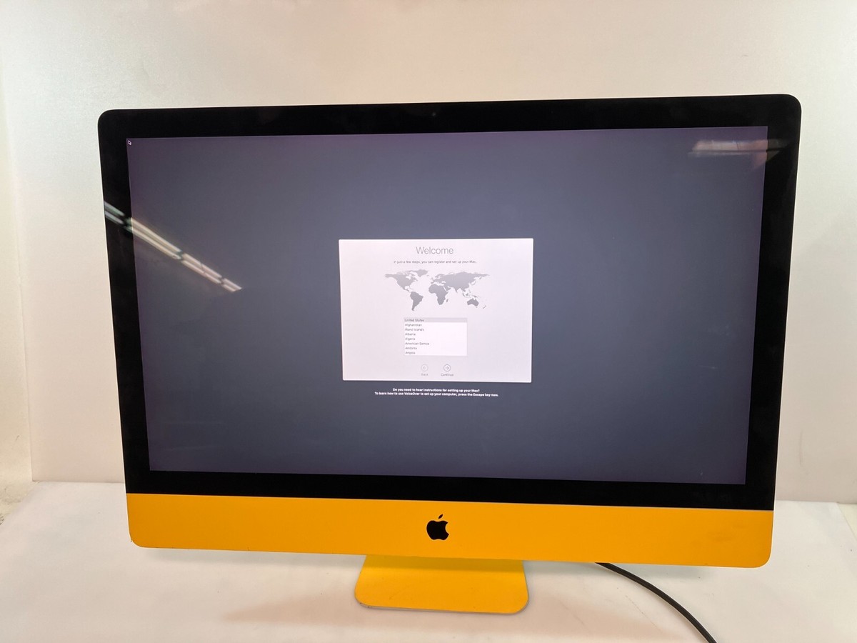 iMac (Retina 5K, 27-inch, Late 2015) Quad-Core Intel Core i5 3.2 Ghz 8GB  RAM 1TB