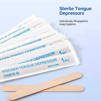 Graham Field Tongue Depressors – Child Size 5.5" X 5/8", Non-Sterile, 500 Per Box - View #7
