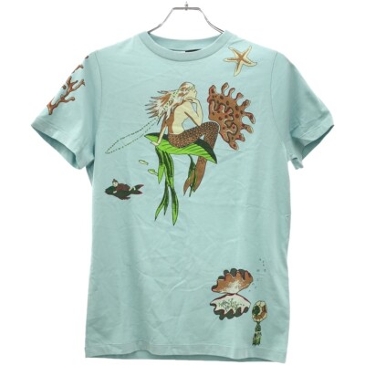 LOEWE 20SS PAULA S IBIZA MERMAID T-SHIRT 17163892107 SAX LOEWE 20SS PAULA S IBIZA MERMAID T-SHIRT 17163892107 SAX