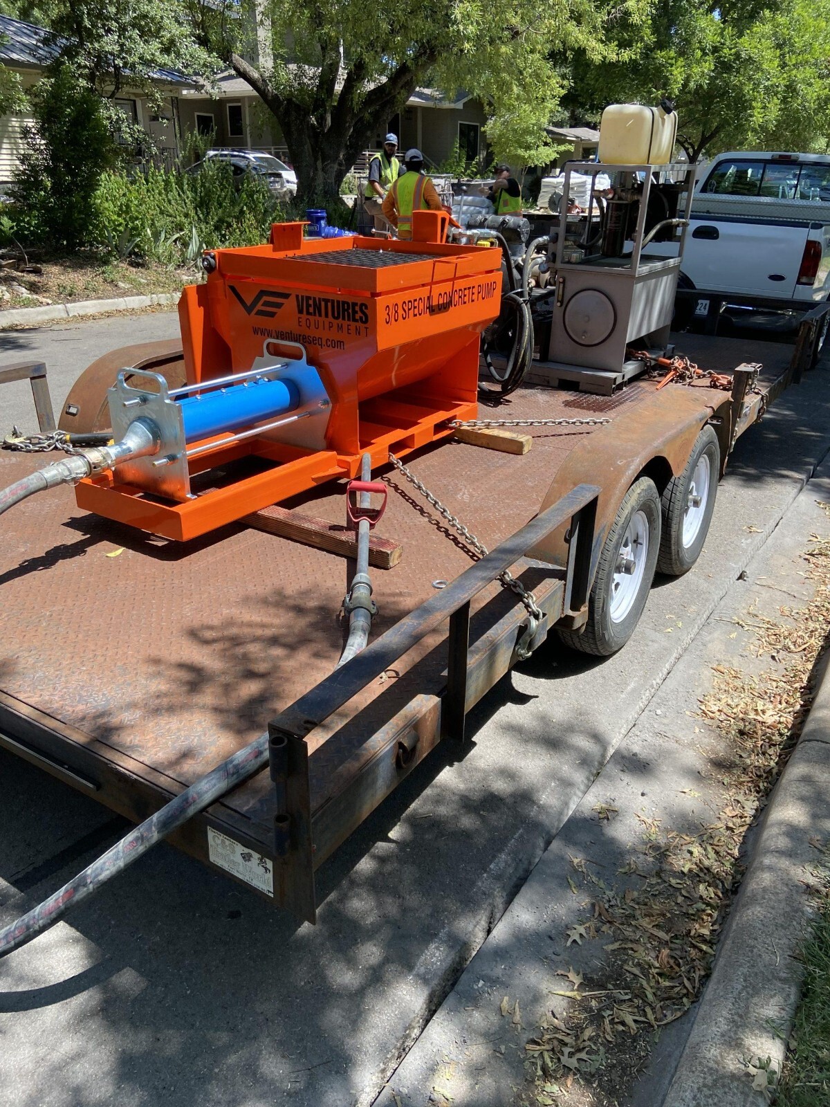 Ventures 3/8 Special Skid Steer Mounted Grout Pump (SSU) eBay