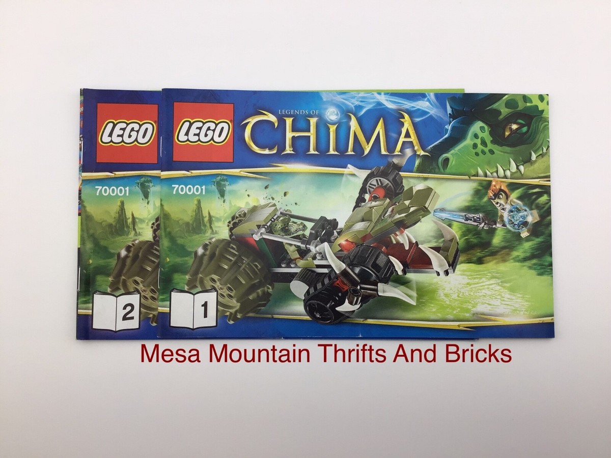 LEGO® Legends Of Chima 70001 Crawley's Claw Ripper Instruction