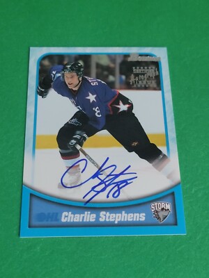 CHARLIE STEPHENS - 1999-00 BOWMAN CHL HOCKEY AUTOGRAPH AUTO CARD | eBay