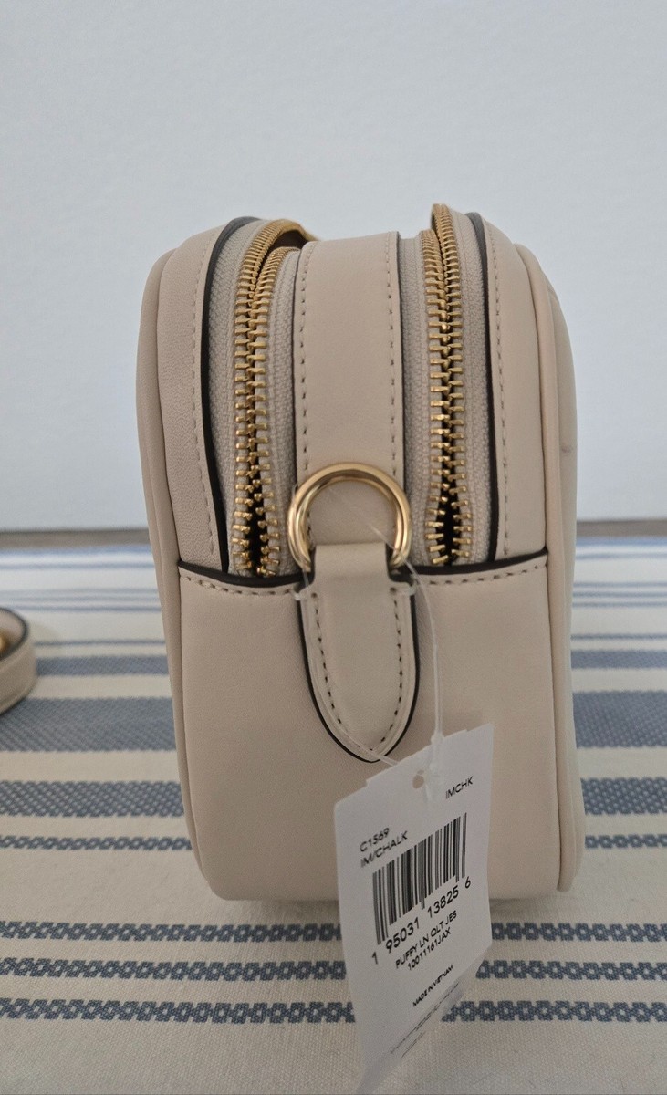 Coach C1569 Jes Crossbody With Linear Quilting Leather