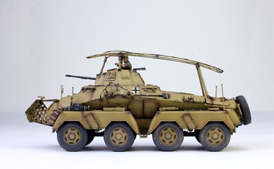 PreSale ProBuilt 1:35 Sd.Kfz.232 Schwere PanzerSpahwagen 8-RAD
