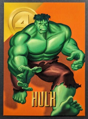 Hulk 1996 Marvel Vision Fleer Skybox Card #70 (NM)