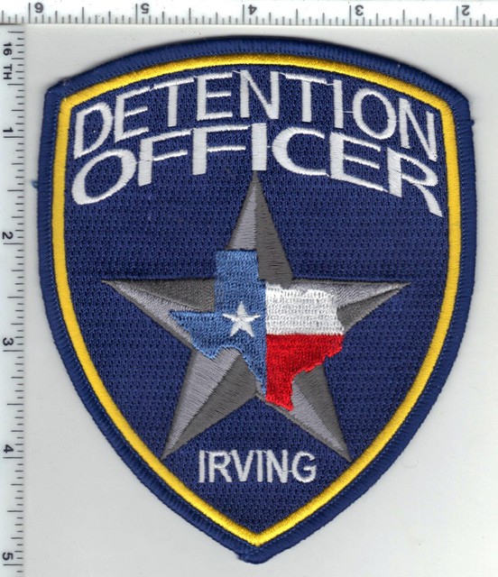 Irving (Texas) Detention Officer Shoulder Patch from 2010 eBay