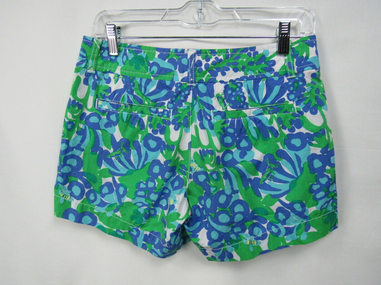 LILLY PULITZER Callahan Green Blue White Grasshop… - image 2