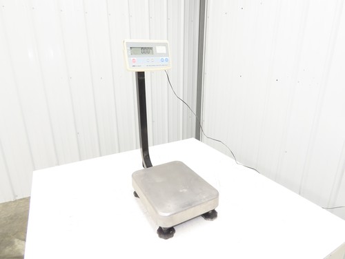A&D FG-60KAM Digital Platform Bench Scale With Pedestal & 12X14" Base 120VAC