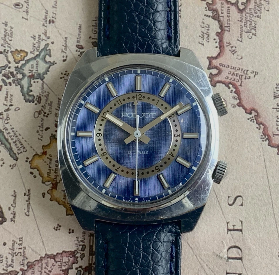 Authentic Vintage Poljot Alarm wristwatch USSR ,18 j.Cal 2612.1 Serviced - Image 3 of 4