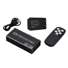 4K 2 In 1 Out HDMI ARC Audio Switcher Selector HDMI Audio Extractor Splitter