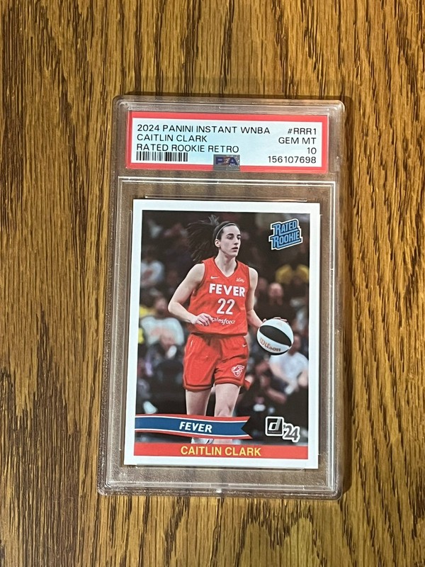 2024 Panini Instant WNBA Rated Rookie Retro #RRR1 Caitlin Clark PSA 10