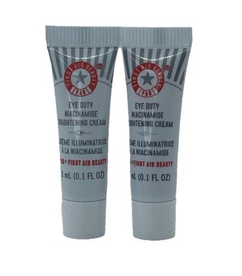 First Aid Beauty FAB Eye Duty Niacinamide Brightening Cream - 2 Travel Sizes
