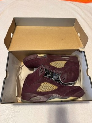 Jordan 5 Retro Burgundy (2006) 13M DEADSTOCK with OG box, Hang Tag, and Card