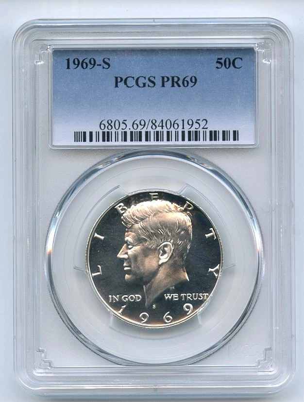 1969-S ケネディ ハーフダラー PCGS PR69 PR 69 Graded 1969 Kennedy US Half Dollars (1964-Now) for sale | eBay