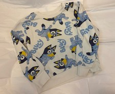Bluey Sweatshirt, Boys, Girls, Unisex 4T Toddler Kids Long Sleeve
