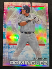 JASSON DOMINGUEZ 2021 Bowman's Best #41 Refractor Rookie Card RC Yankees