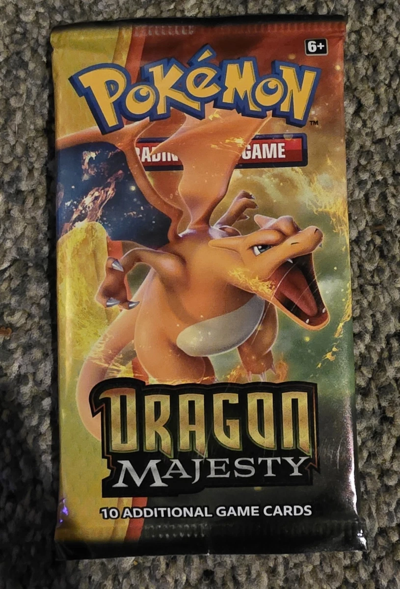 Pokémon TCG Dragon Majesty Sealed Collectible Card Game Packs for sale