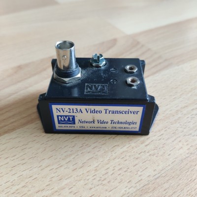 NVT NV-213A Video Transceiver, Netzwerk Videotechnik 