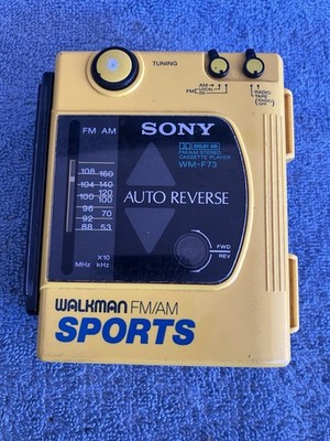 Vintage Sony Walkman Fm/ Am Sports Wm F63- F73 | eBay