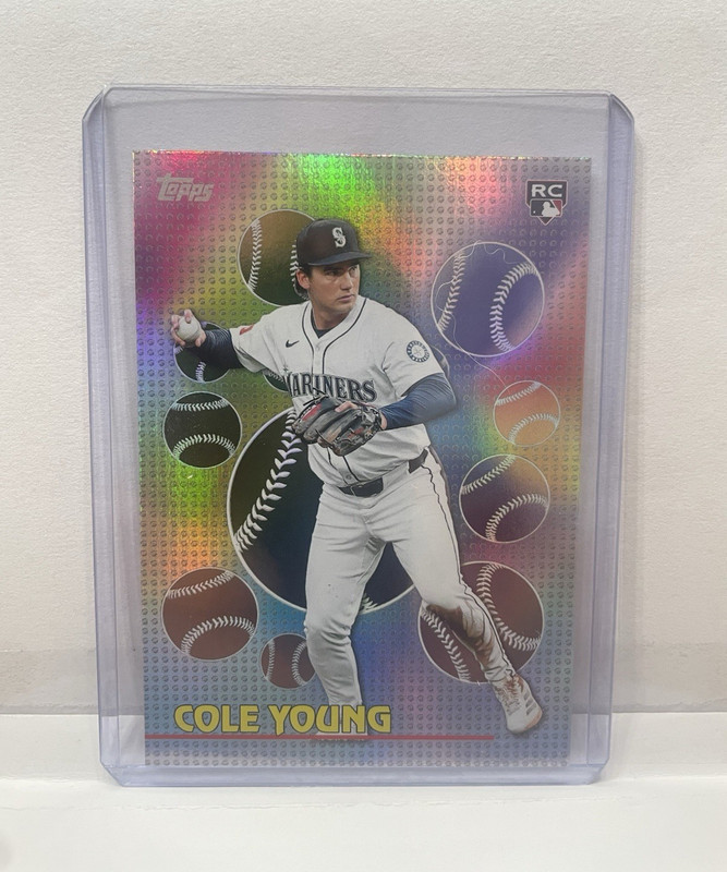 Topps 2026 Titans of the Game Cole Young Rookie Insert Seattle Mariners #TOG-39