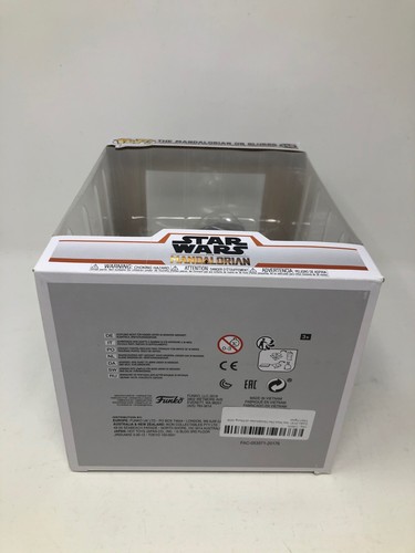 Funko POP! Figura Vinilo Star Wars The Mandalorian on Blurrg #358 CAJA DAÑADA - Imagen 9 de 9