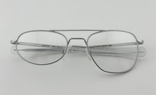 Randolph Engineering AH-64 Apache Pilot Sunglasses Eyeglasses Matte Chrome 52-20