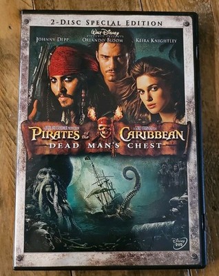 Pirates of the Caribbean: Dead Man's Chest (DVD, 2006)