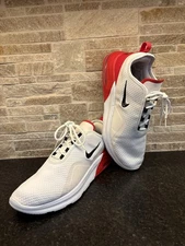 Nike Men’s Air Max Motion 2 Athletic Running Shoes Univ. Red White Sz 12 - EUC!